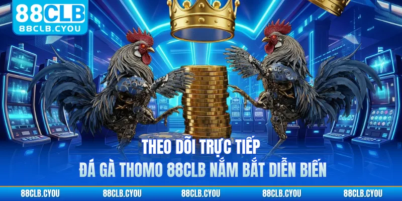 Theo dõi trực tiếp đá gà Thomo 88CLB nắm bắt diễn biến